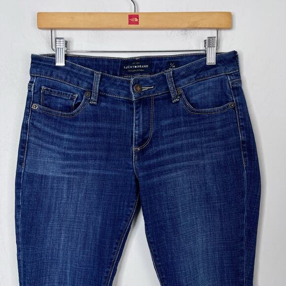 Lucky Brand Women's Jeans 2/26 Lolita Skinny Dark Wash Denim Low Rise Stretch - Picture 3 of 7